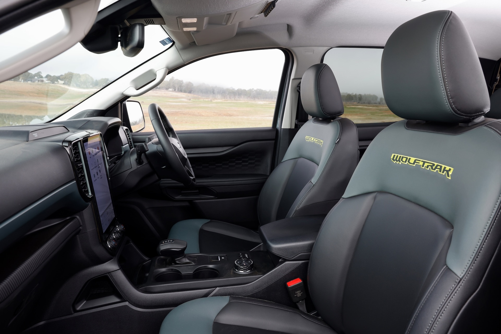 Australian-spec 2026 Ford Ranger Wolftrak pictured. Not all vehicle variants or features will be available in all countries. Actual specifications for each country will be published prior to launch in that country.